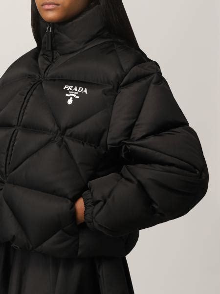 womens prada oversized jackets|prada winter jacket for women.